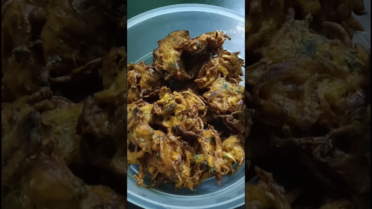 Tasty Pyaj Pakora Recipe #echorchingri#asmr#fuchka #youtubeshorts#shortsfeed #golgappa#panipuri