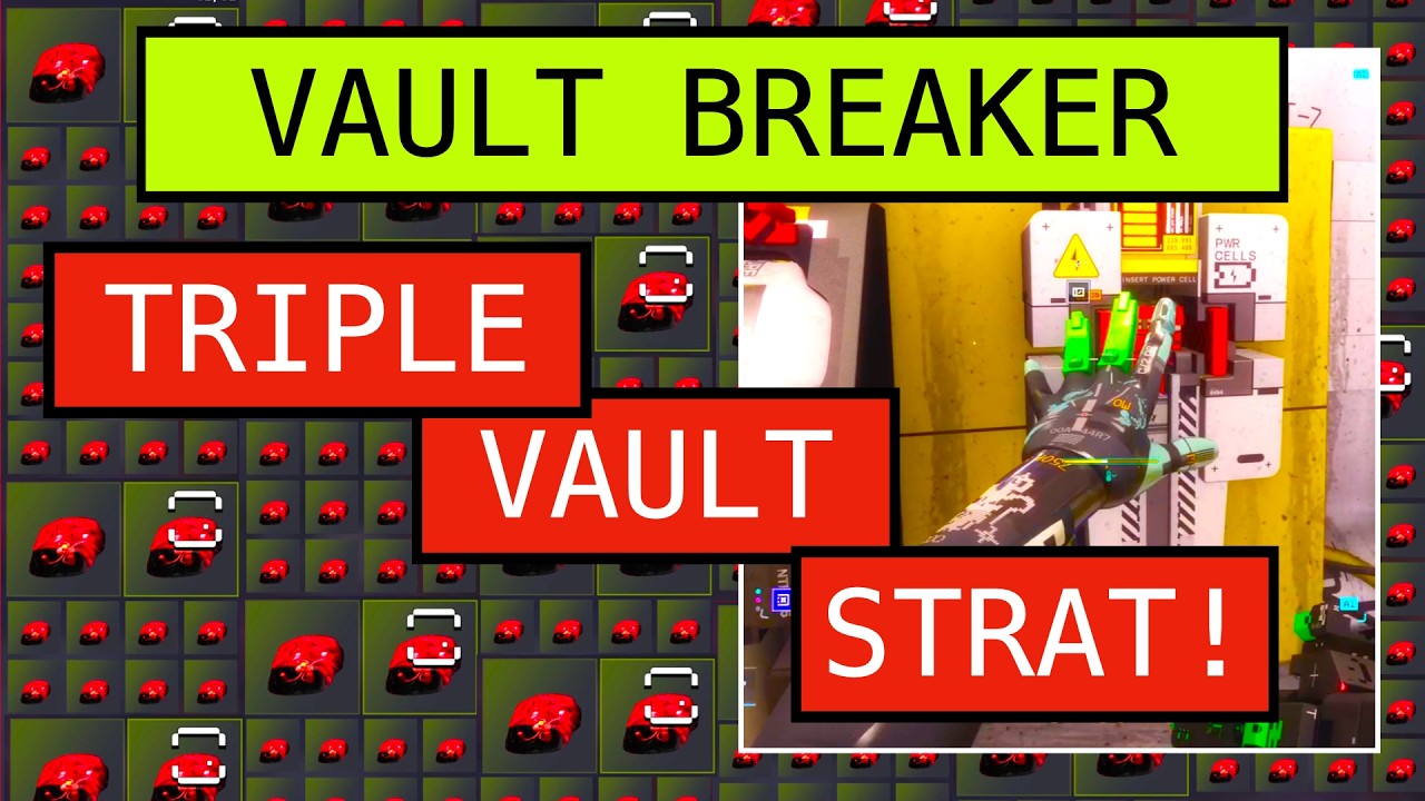 Самый эффективный фарм в VAULT BREAKER &mdash; Тройное хранилище!