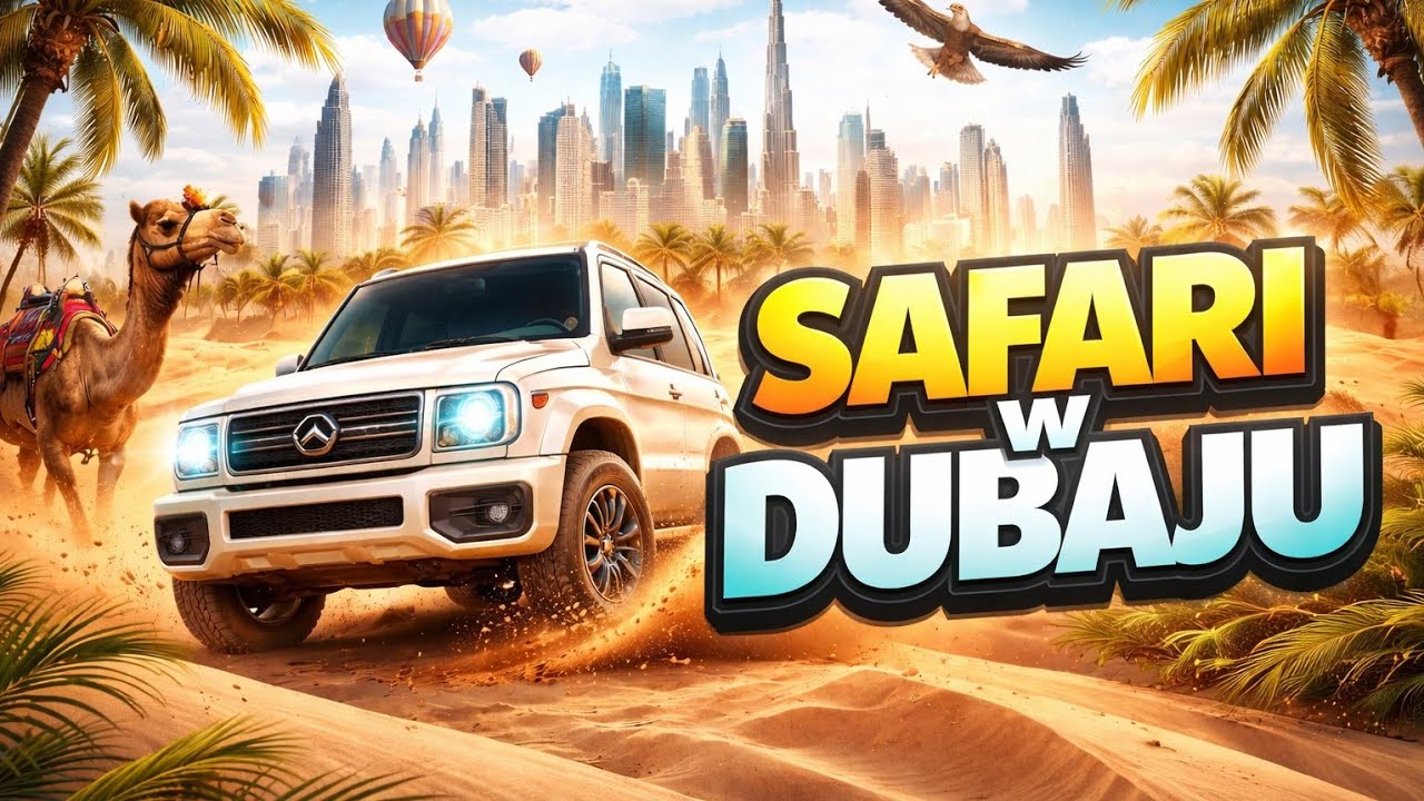 Safari w Dubaju [4K] Mega!!!!