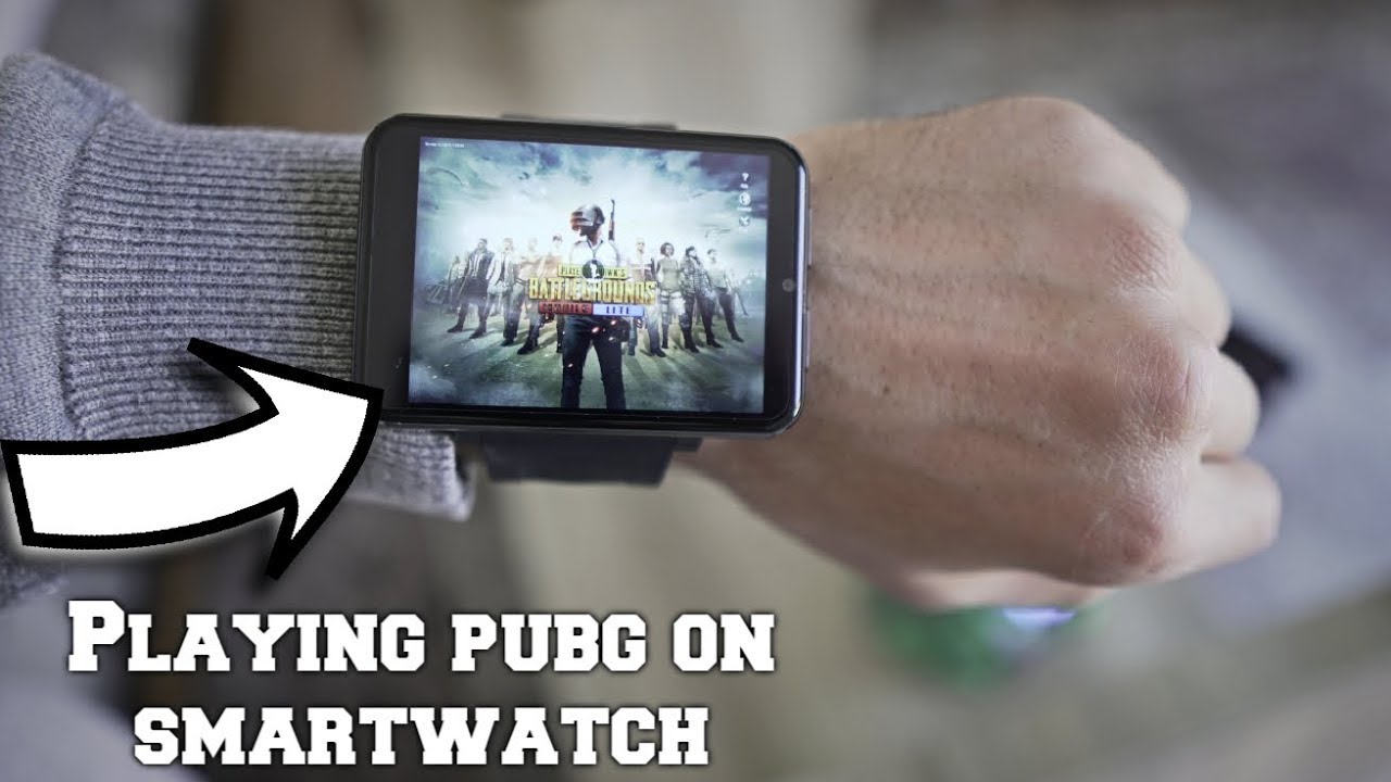 Playing PUBG on a smartwatch! Ticwris Max gaming test/Free Fire/Mobile Legends