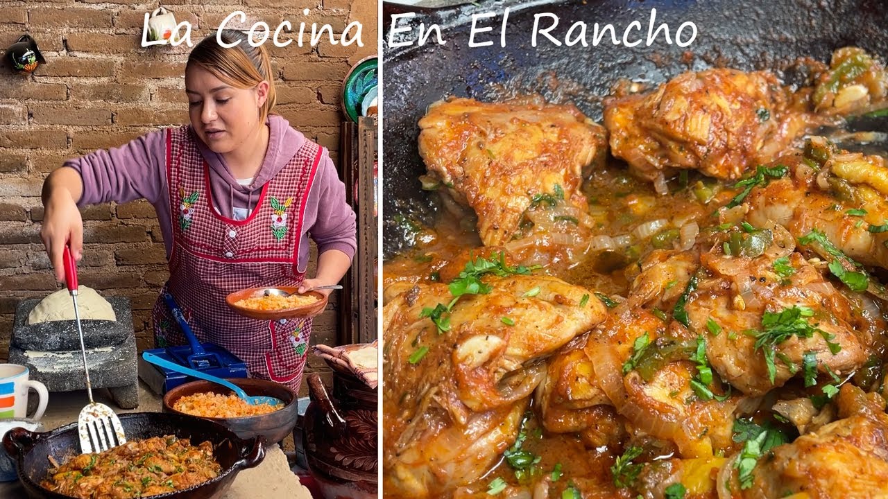 Cuando Hago Así El Pollo Se Acaba Todo La Cocina En El Rancho