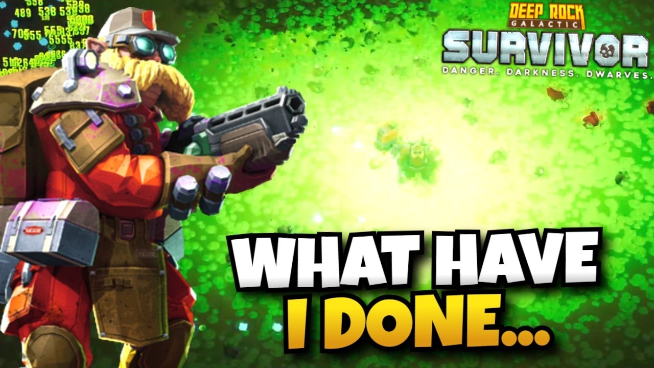Most Broken and Satisfying Build! | Deep Rock Galactic: Survivor