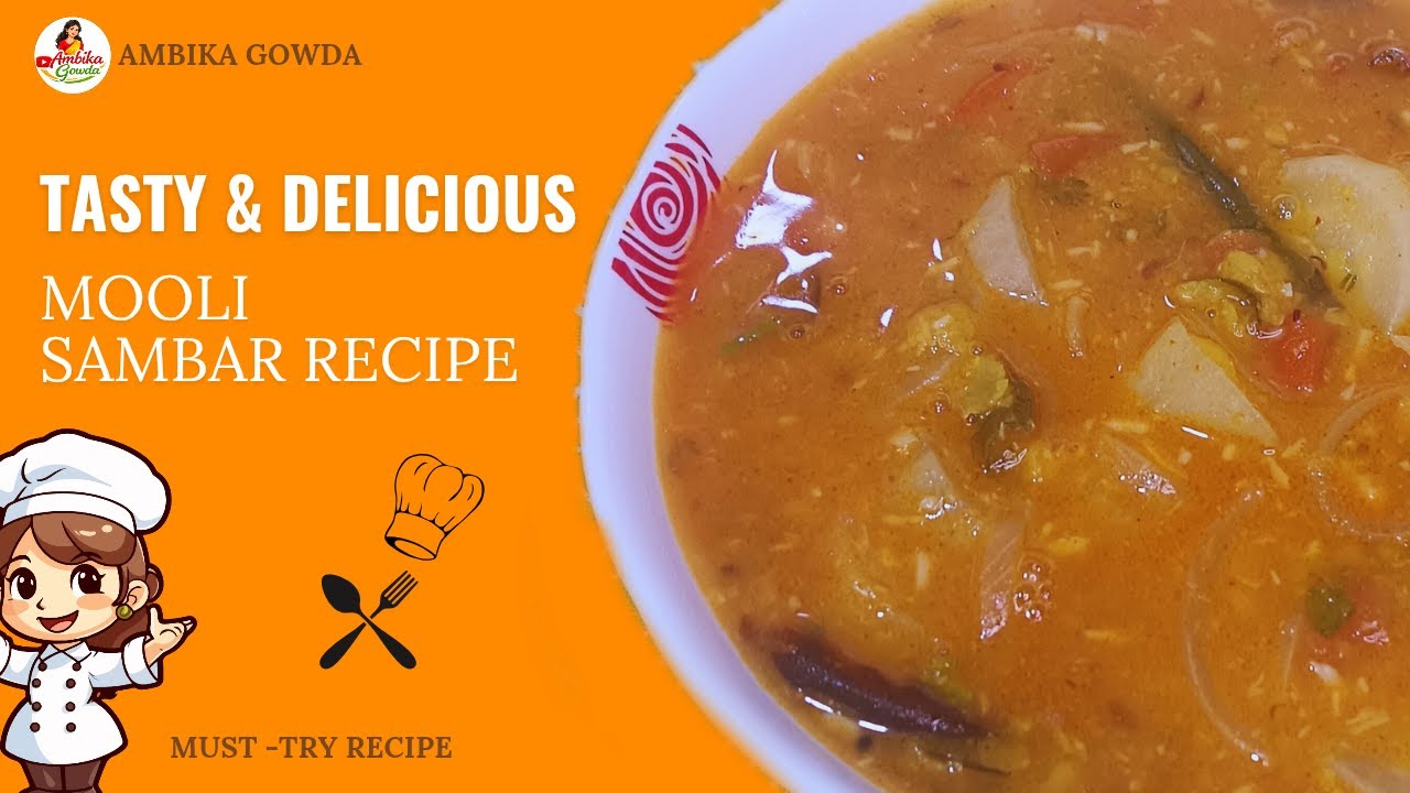 Mulangi/Mooli Sambar recipe | Must-Try recipe | Easy & Tasty for lunch box | South style 