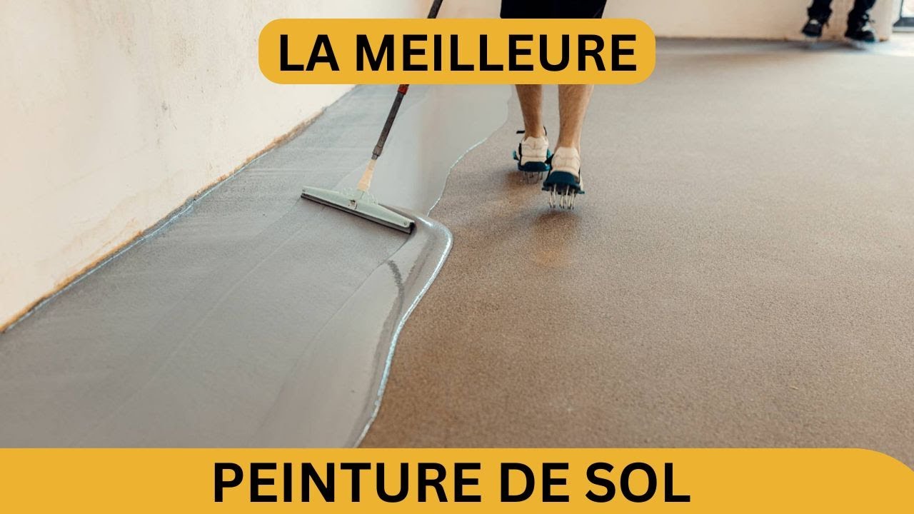 Peinture de sol WO-WE W700 : idéale pour béton, ciment et garage