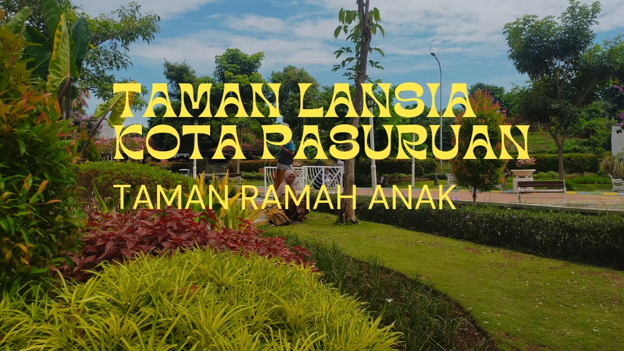 Taman Lansia Kota Pasuruan, Taman Ramah Anak