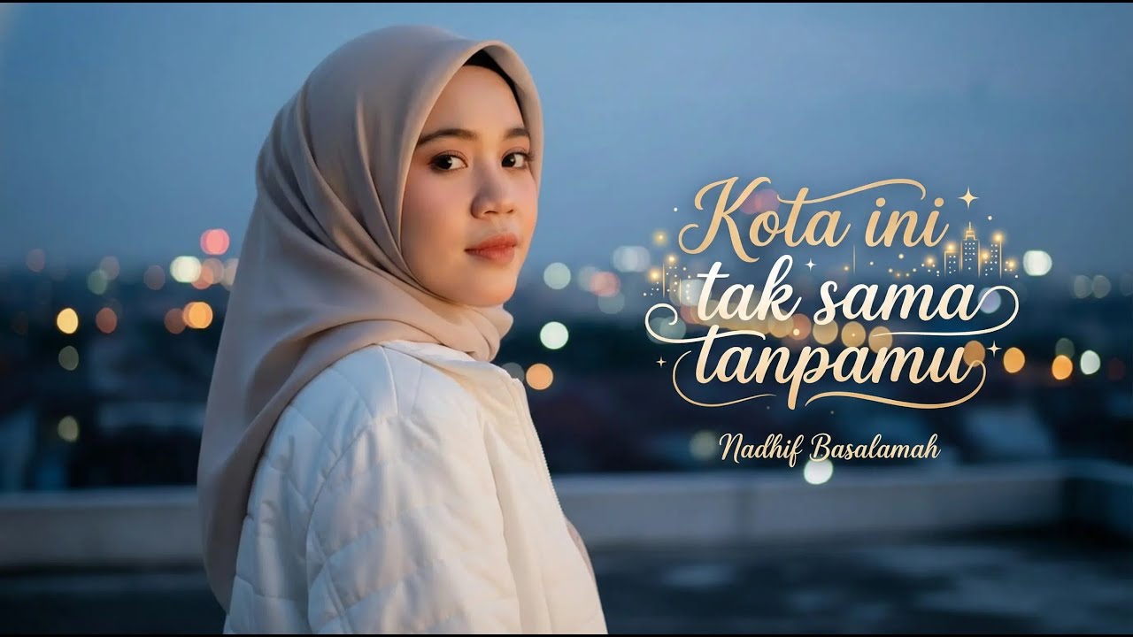 Nadhif Basalamah - kota ini tak sama tanpamu (Lirik) | Cover Terbaik Rintitbulbul