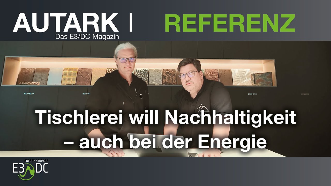 Tischlerei will Nachhaltigkeit - auch bei der Energie