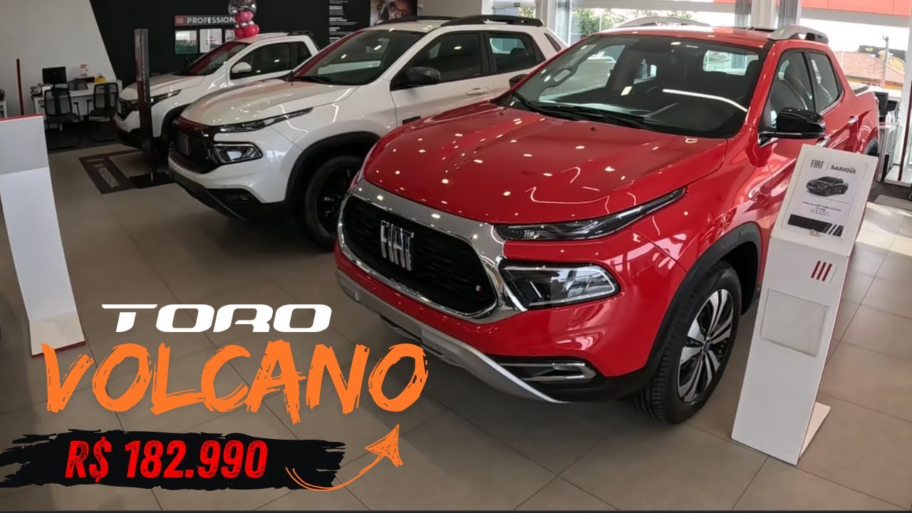 FIAT TORO VOLCANO FLEX T270 2025 | ULTIMA VERSAO ANTES DO FACELIFT