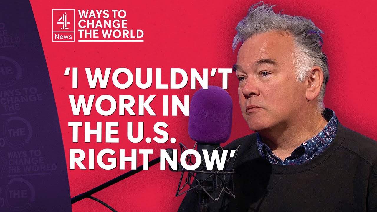 Comedian Stewart Lee on why he won't tour Trump's America
