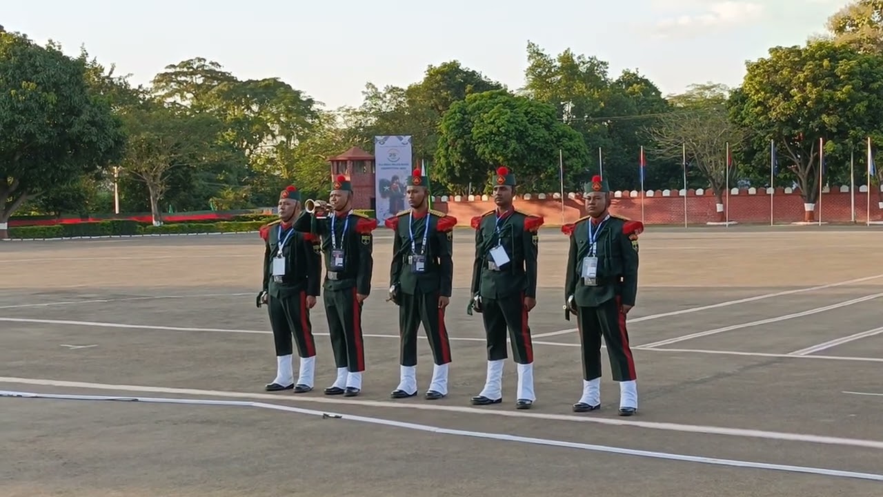 Assam rifle Bugler,s performance in 25th all india police band compitation sukhovi Nagaland 2024