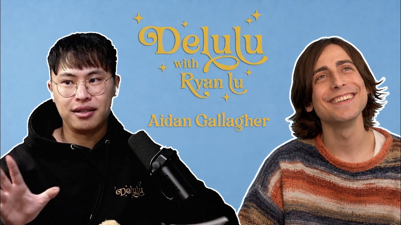 Aidan Gallagher talks DEBUT ALBUM, without you, umbrella academy & more! | Delulu with Ryan Lu #404