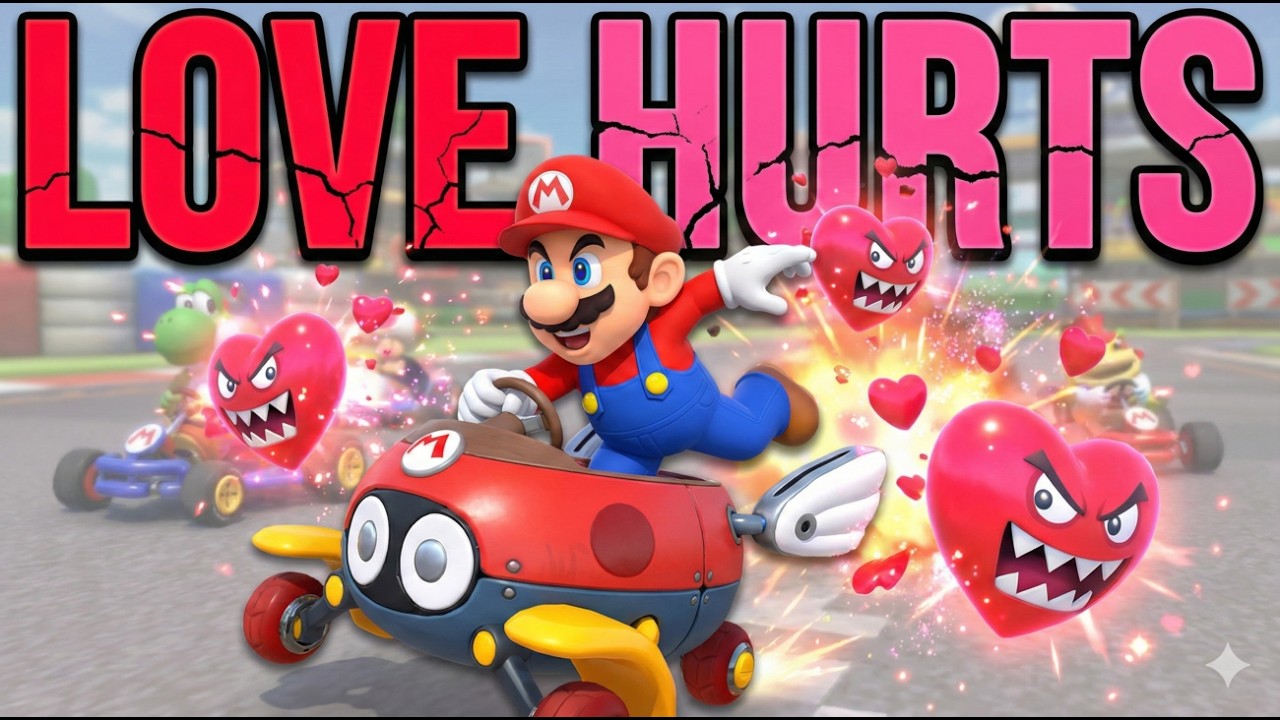Breaking Hearts In Mario Kart! Online Gameplay!