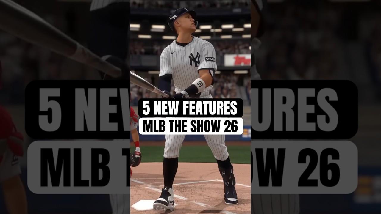 5 *NEW* CRAZY Features In MLB The Show 26
