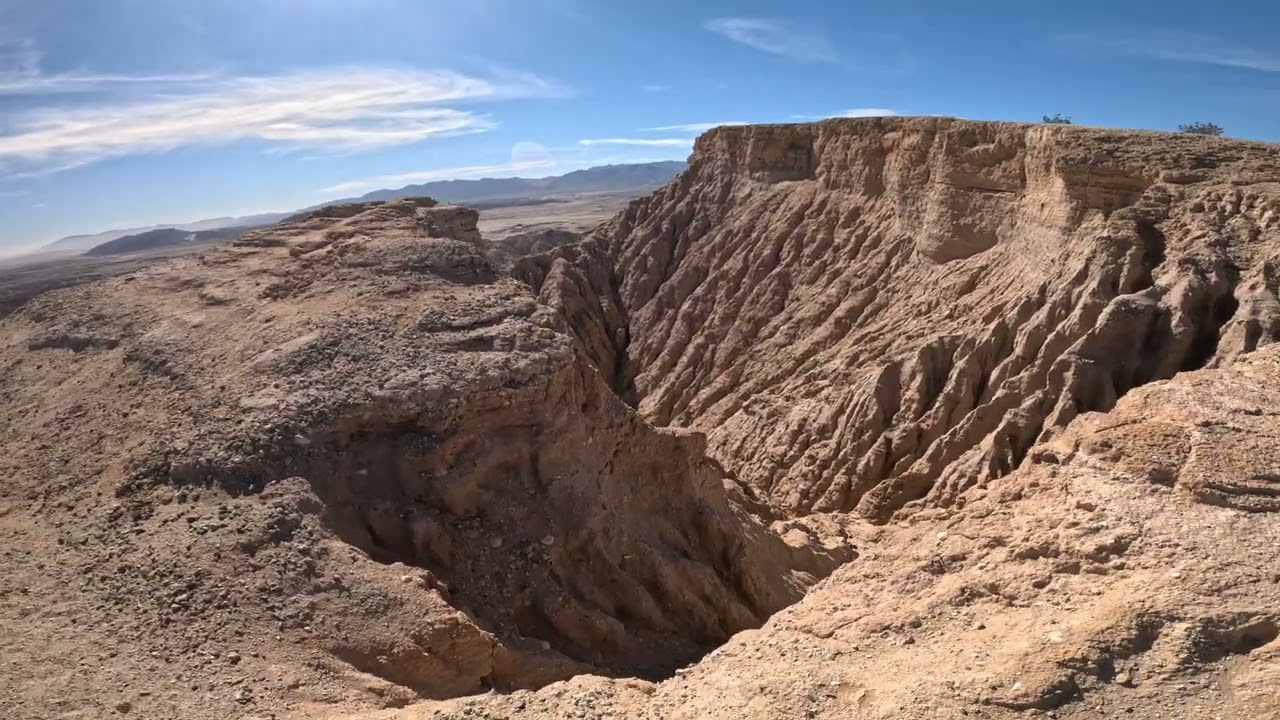 [Virtual Roadtrip] Fonts Point, Anzo Borrego Desert (UHD)