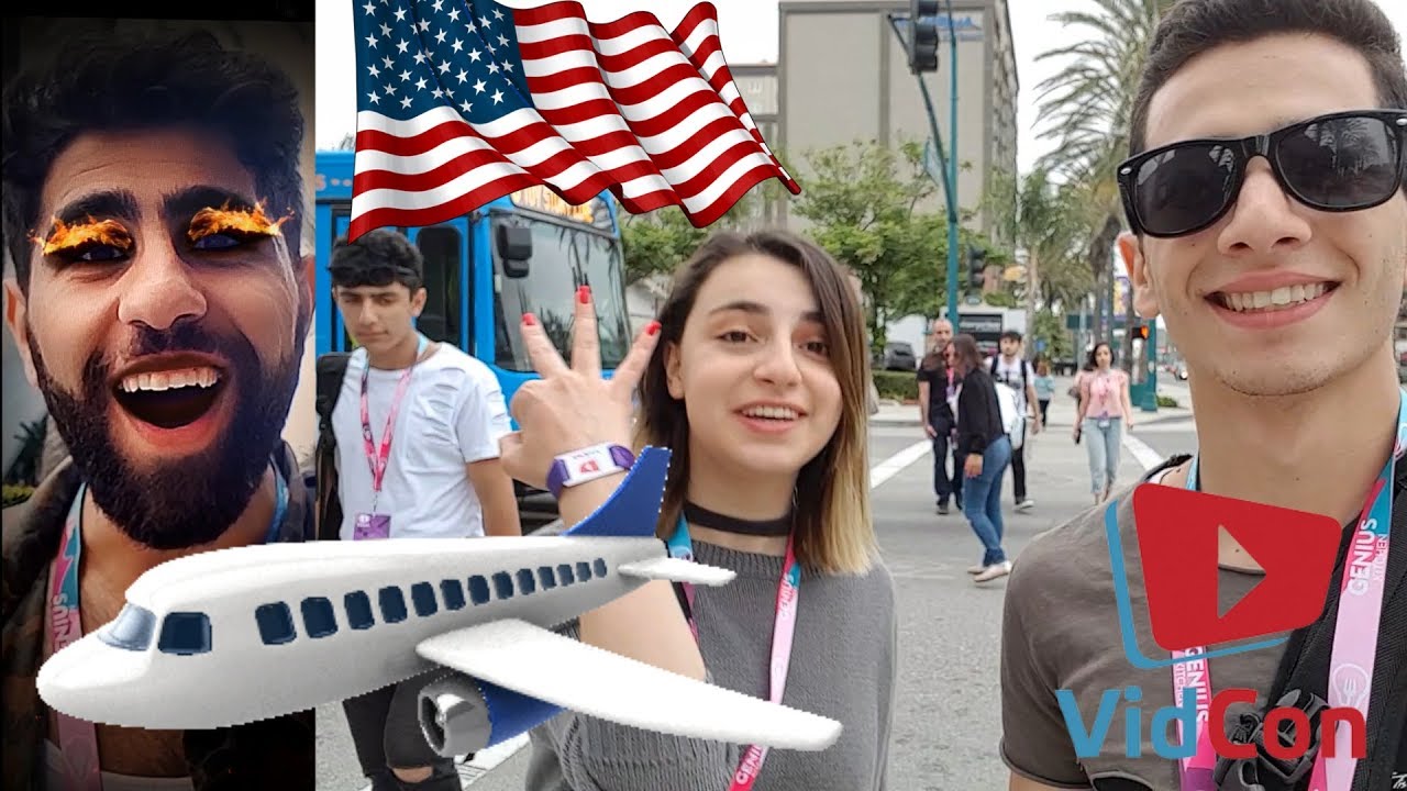 Բլոգերներն ԱՄՆ-ում  Vlog USA | VidCon 2018