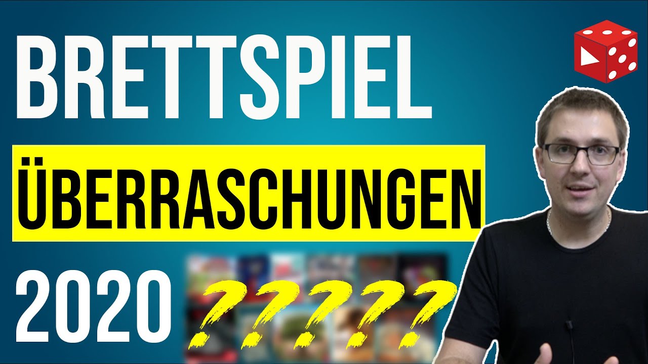 Meine Brettspiel Überraschungen 2020 - 12 Spiele die mich positiv überrascht haben
