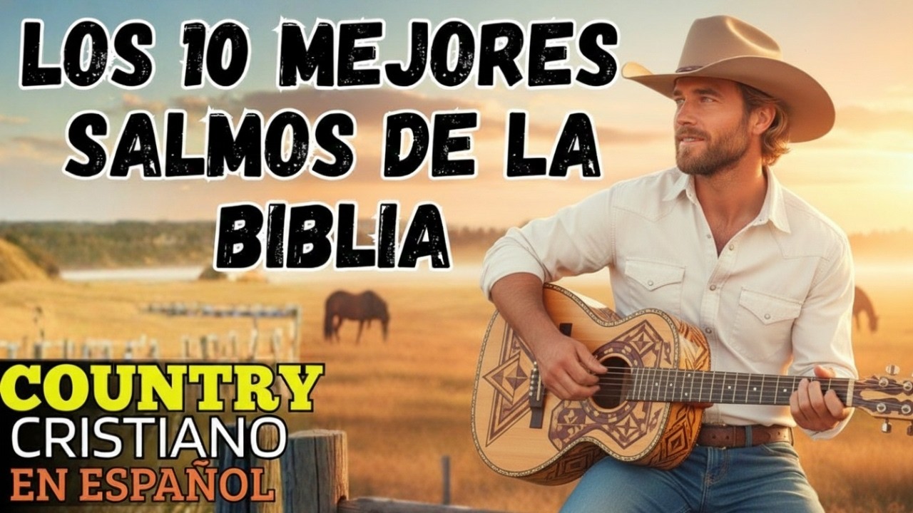 ✨MUSICA COUNTRY CRISTIANA EM ESPANHOL I Salmos cantados de sanación y salvación 💛