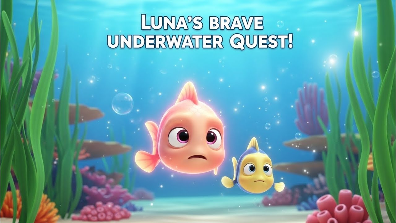 Underwater Quest 🐠 | Luna’s Brave Ocean Adventure...