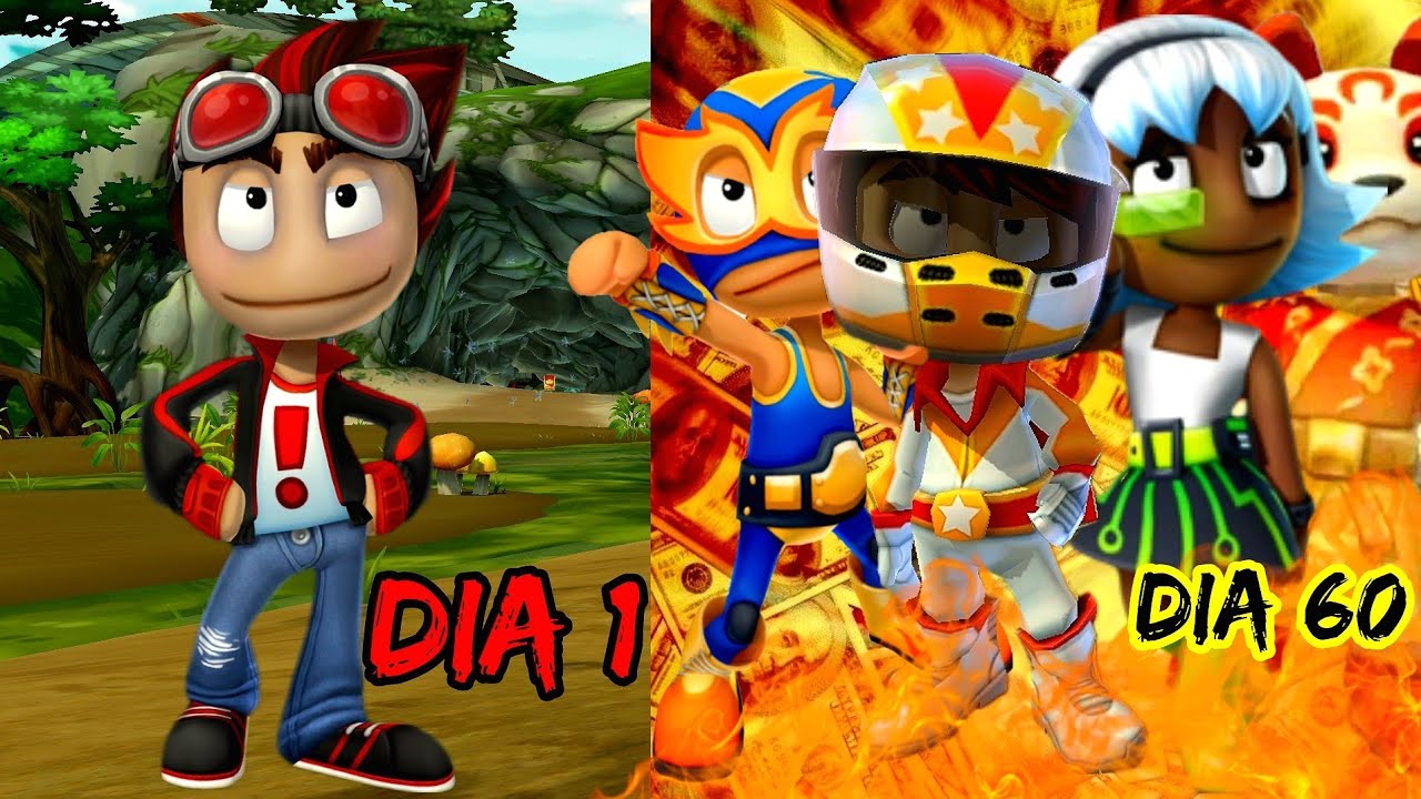¿CUANTOS PERSONAJES DE BB RACING 2 PUEDO DESBLOQUEAR EN MENOS DE UN MES?