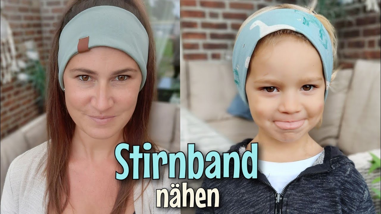 Stirnband - Nähanleitung OHNE Schnittmuster - Für Anfänger - Nähtinchen