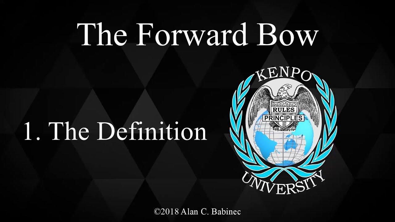 The Forward Bow