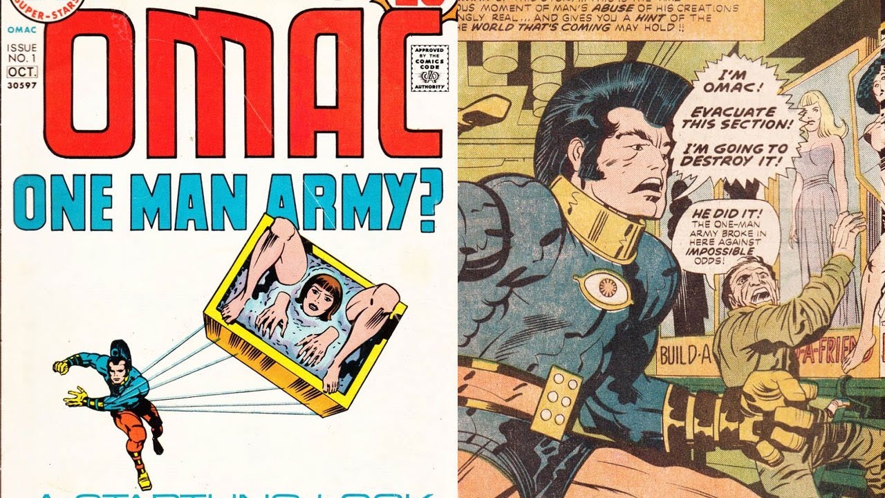 Omac Issue 1 by Jack Kirby Resonates Powerfully in a 2021 World!
