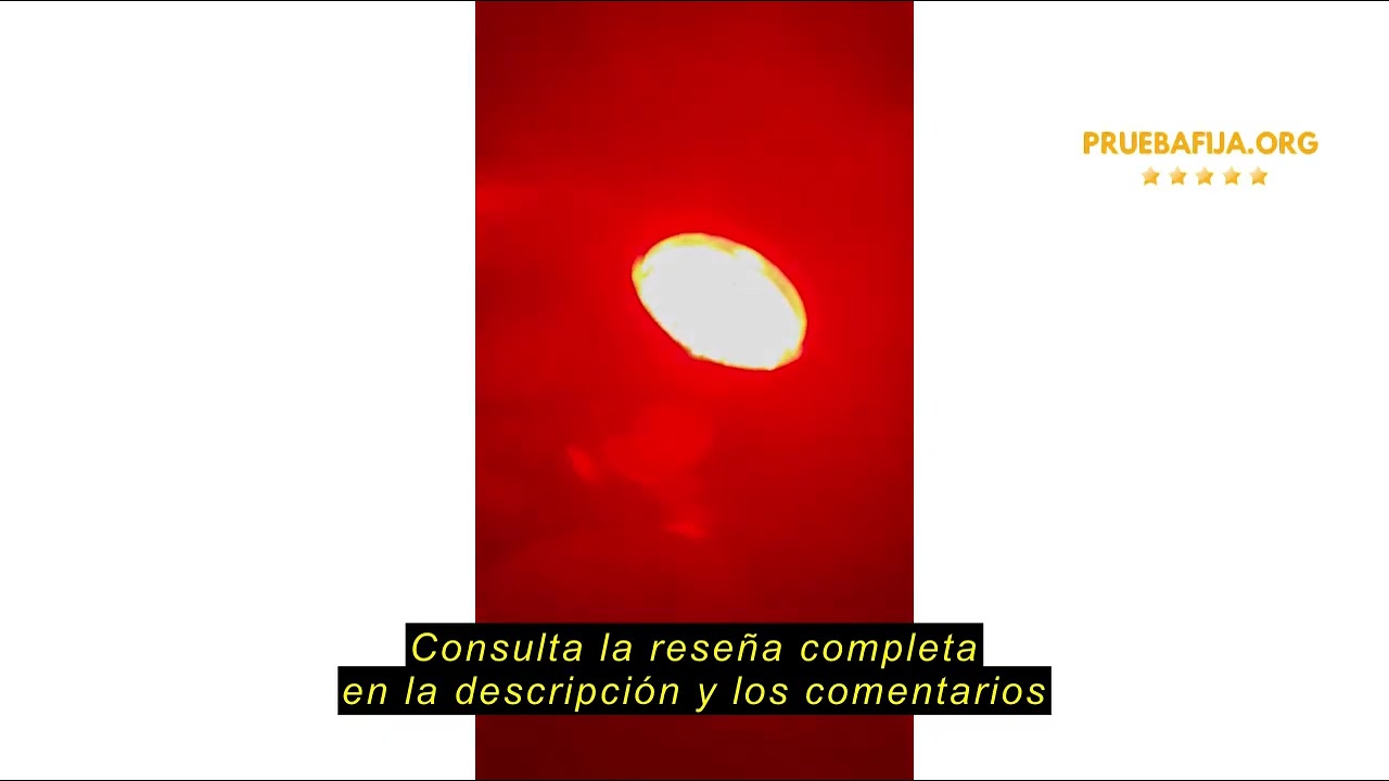 Reseña del Carson RedSight Pro Linterna LED Roja, con Mango de Goma Que Brilla en la Oscuridad, Geni