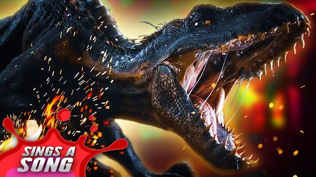 IndoRaptor Sings A Song (Jurassic World Dinosaur Parody Rap)
