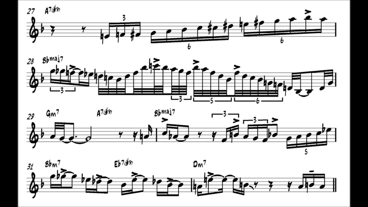 Idle Moments - Joe Henderson Transcription