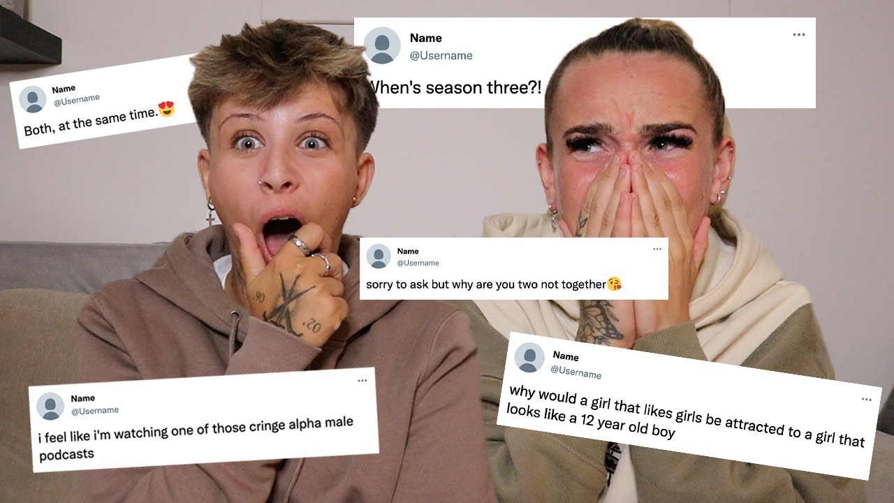 Reacting To Your Comments!! | Two Dykes Two Mics