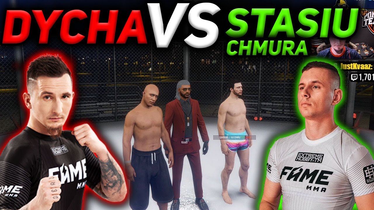 DYCHA VS STASIU CHMURA | WALKA