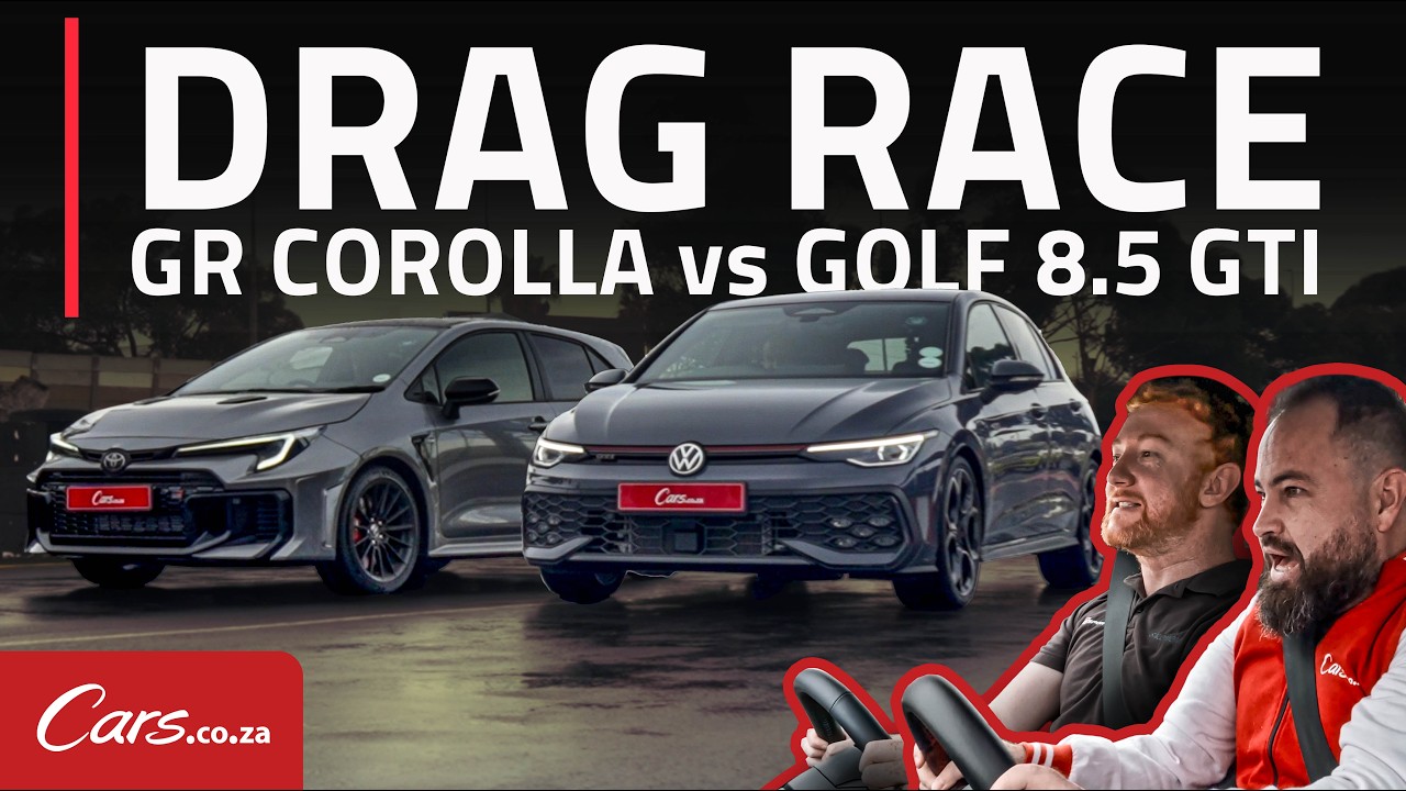 Golf GTI против GR Corolla: дрэг-рейсинг и заезд с ходу.