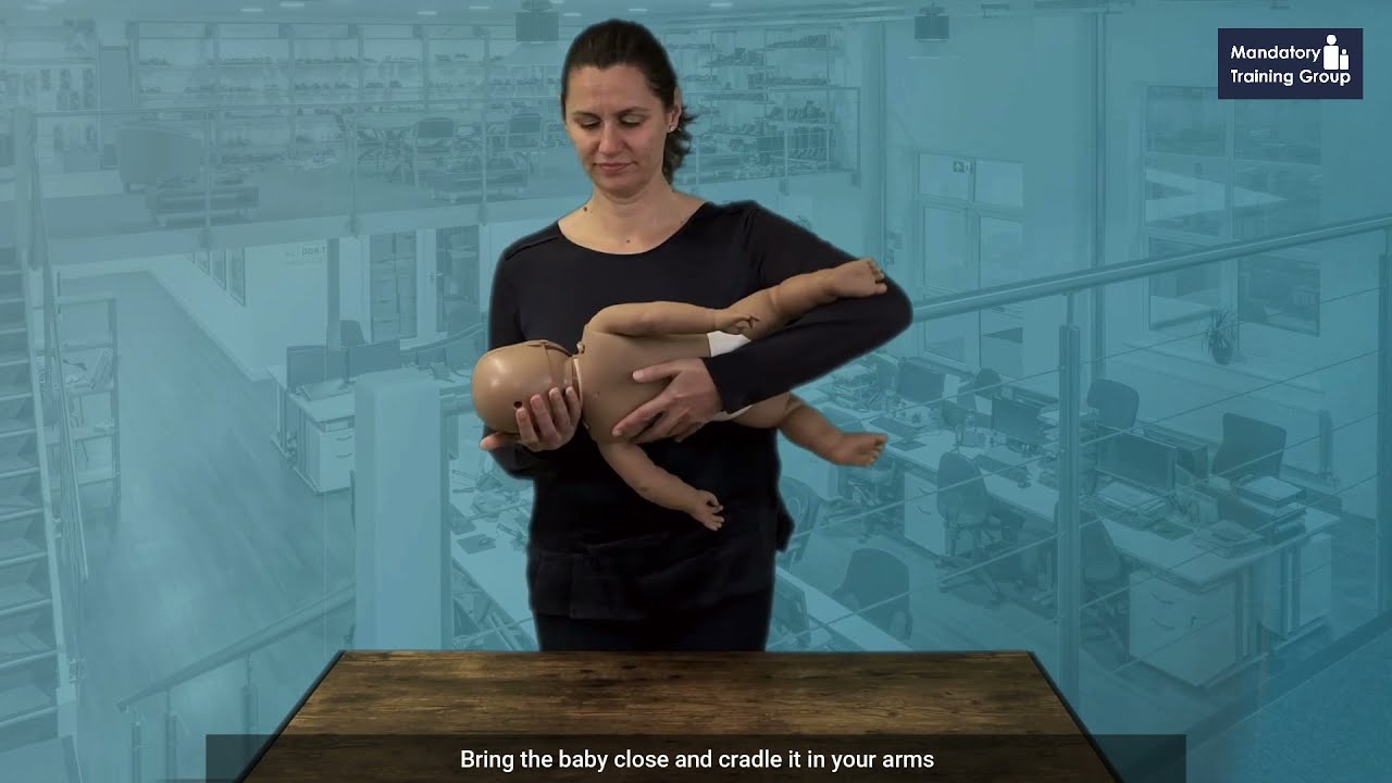 How to Put a Baby in the Recovery Position | First Aid Training Courses