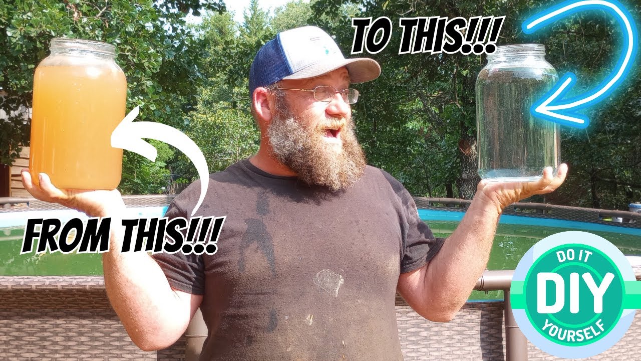 How to build a DIY sand filter #diy #pool #filter #summer #swimming #howto #fyp #explore #new