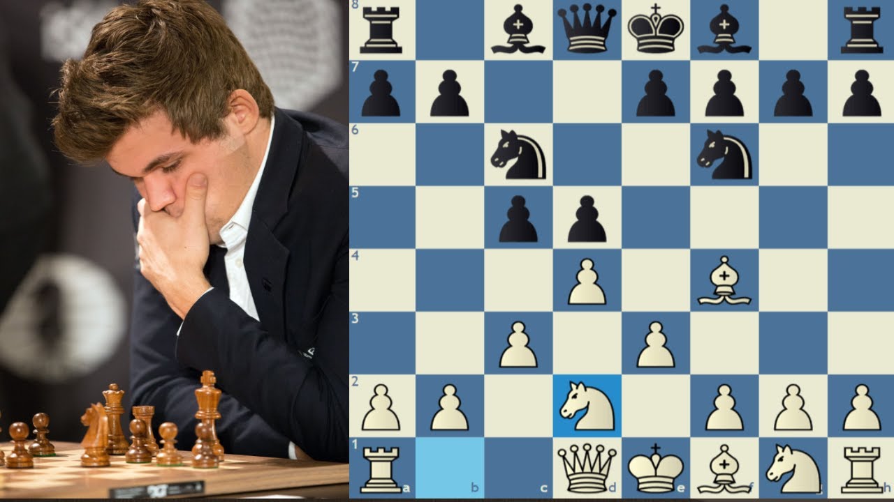 현 체스 세계 챔피언 매그너스 칼슨이 런던 시스템을 사용한다면..?