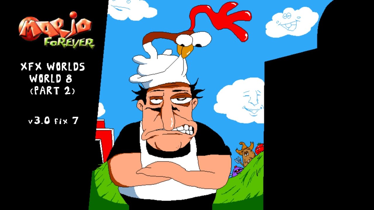 Mario Forever XFX Worlds v3.0 fix 7 ( World 8 ) Part 2 