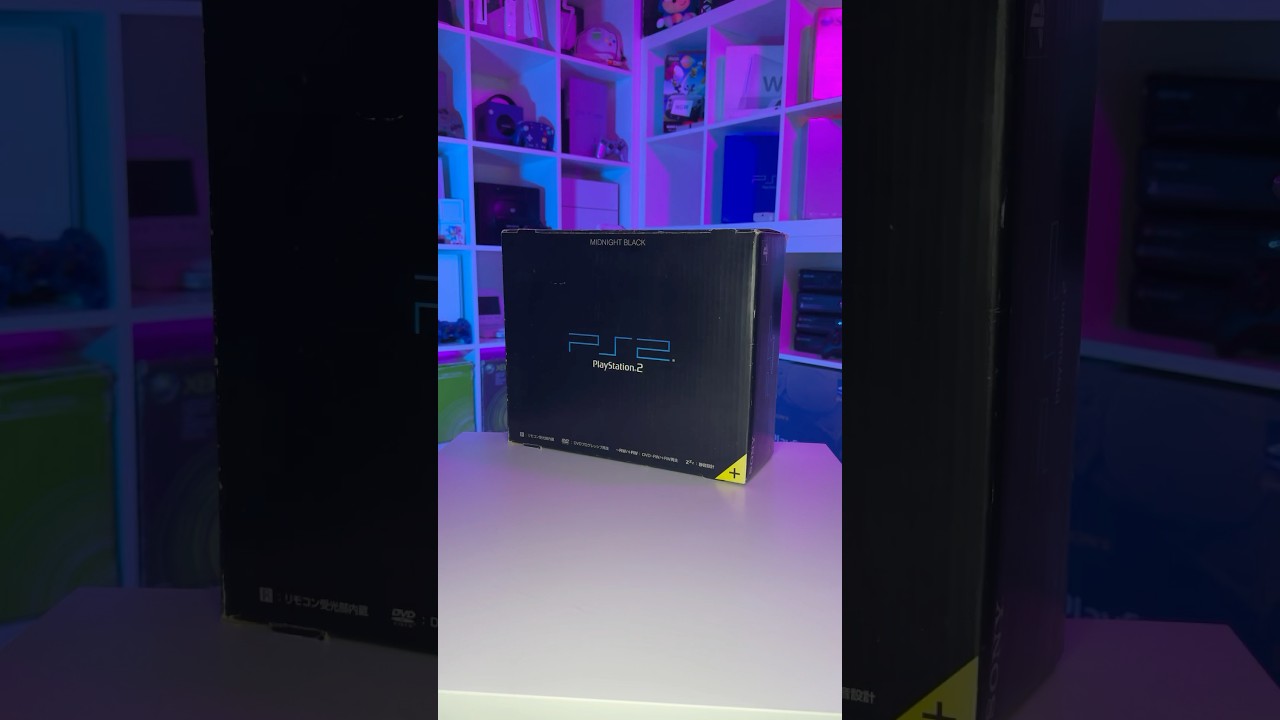 Unpacking Sony PlayStation 2 Midnight Black 📦 