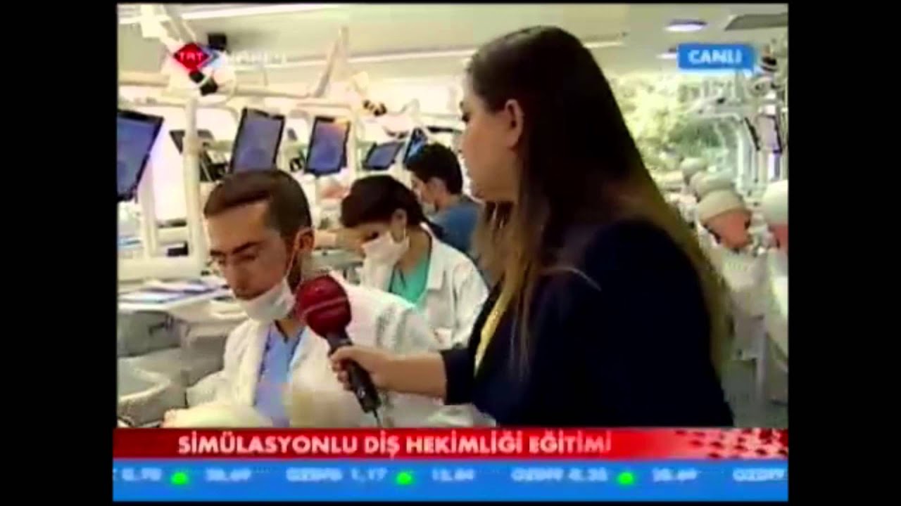 TRT, Simülasyon Kliniğimizden canlı yayın yaptı