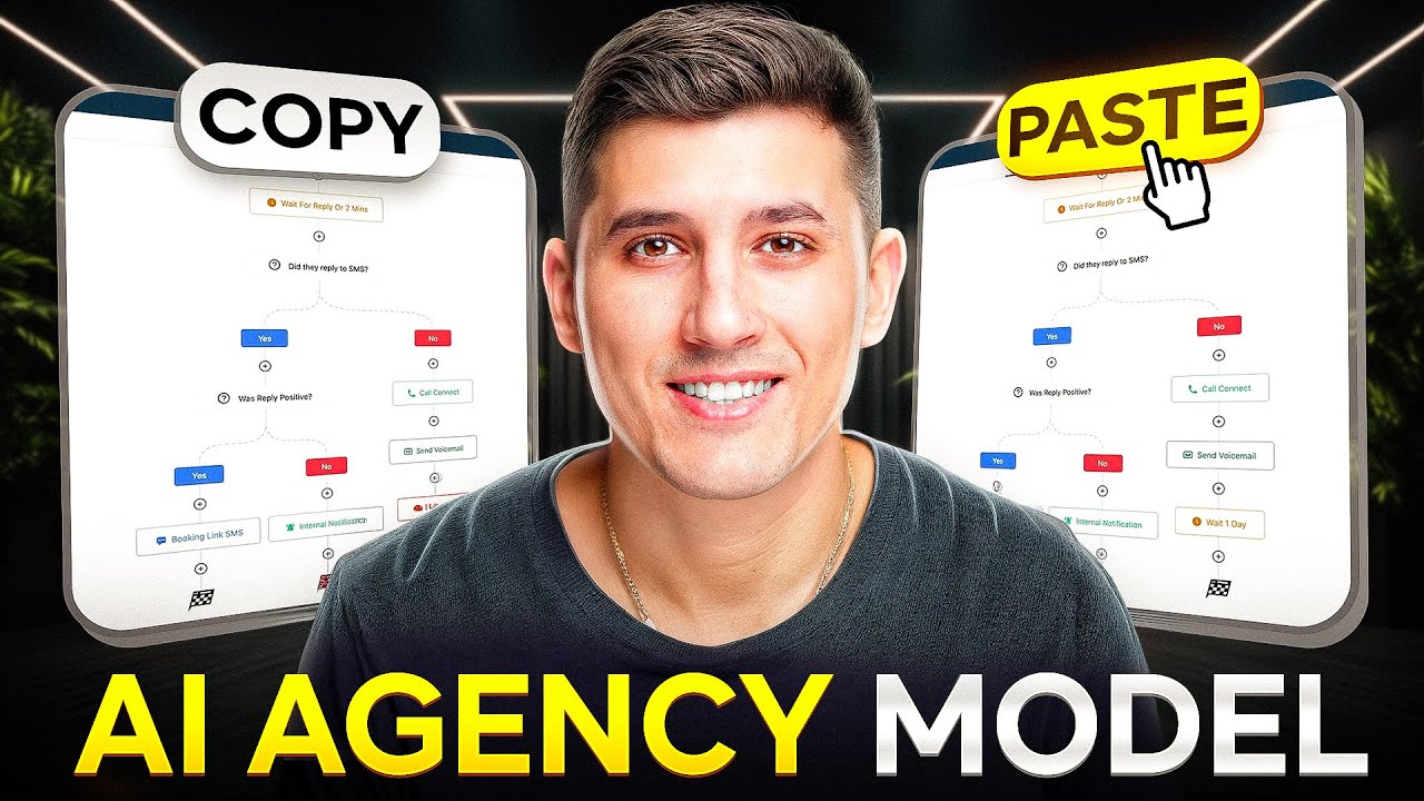 (Full Course) How to Build $10K/Month AI Agency with GoHighLevel - Copy & Paste