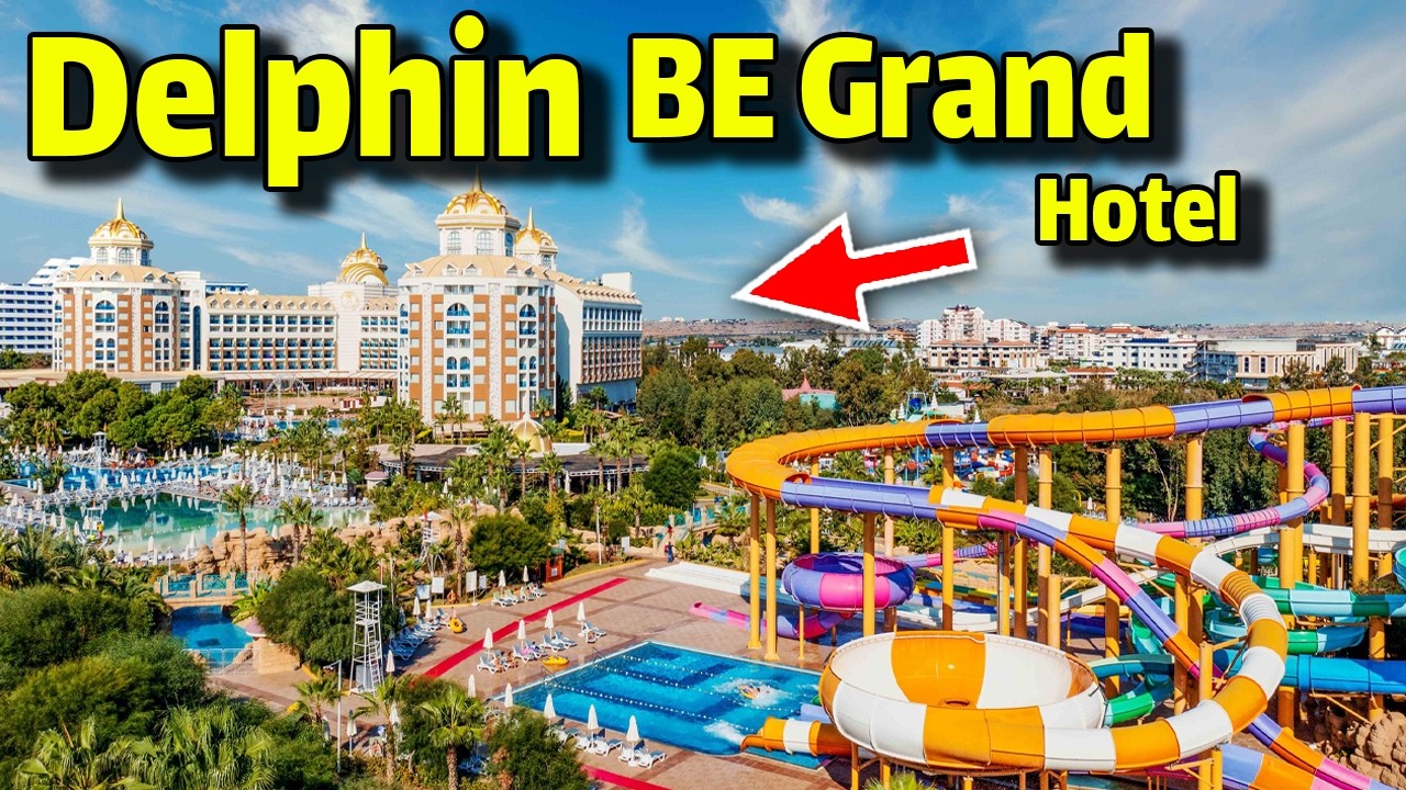 Delphin BE Grand Resort Uall Inclusive ANTALYA WALKING TOUR Travel Vlog / Delphin HOTEL Antalya