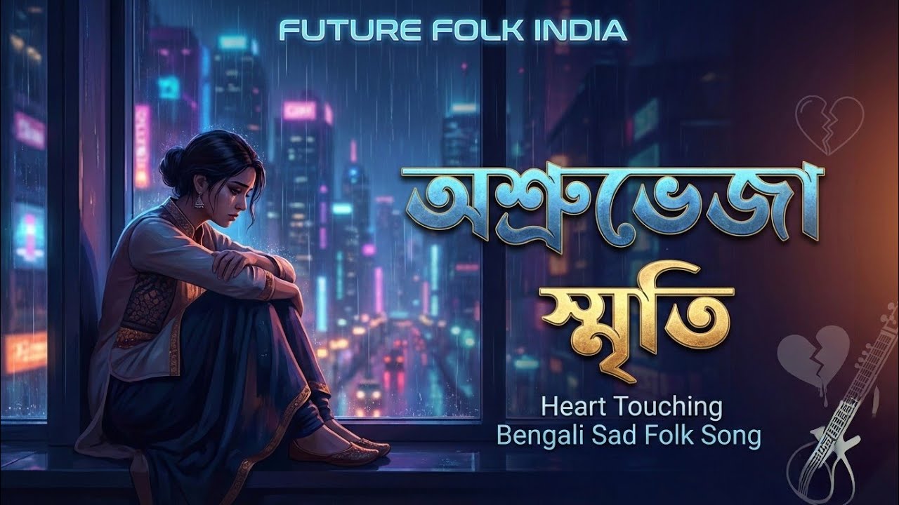 অশ্রুভেজা স্মৃতি - Oshrubheja Sriti | Heart Touching Bengali Sad Folk Song | Future Folk India