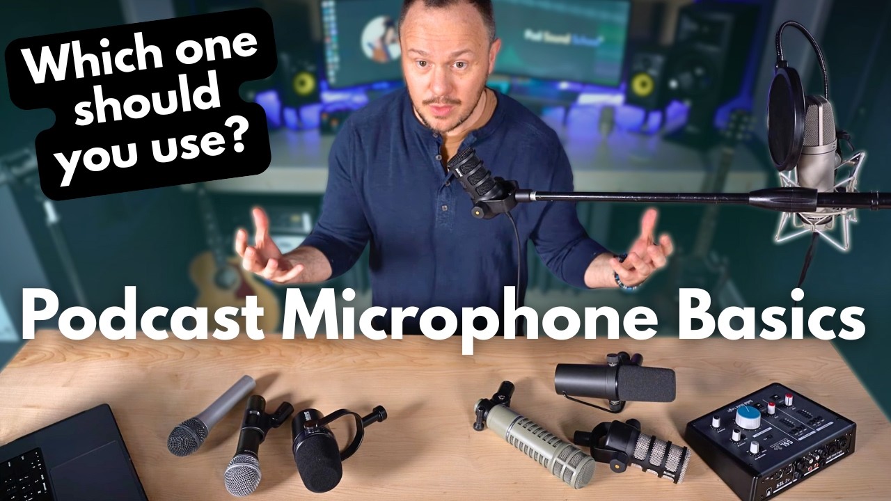 The Podcast Microphone Guide &mdash; How to Choose the Right One and How they Work