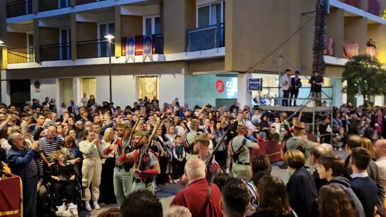 Semana Santa Huelva 2024. Vera cruz legión