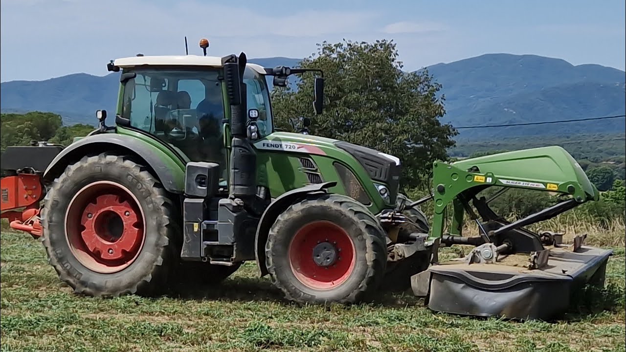 FC 3161 KUHN, SLICER FENDT 310 FQ RC, TRACTOR FENDT 720.
