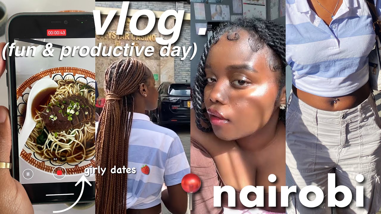 day in my life living in Nairobi 🌱productive days , china town nairobi , summer vlog