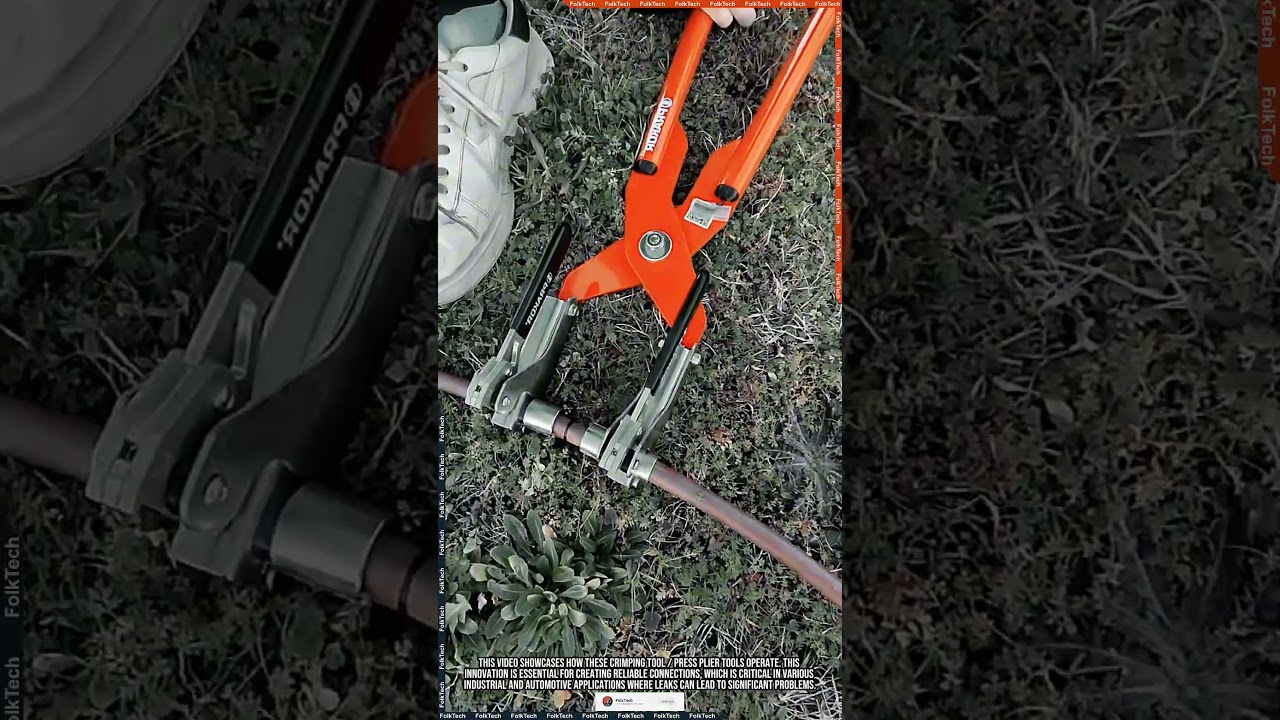 Crimping Tool / Press Plier Tools: Leak-Proof Hose Connection Innovation