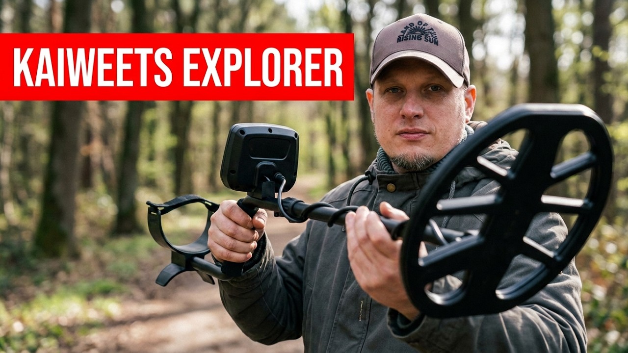 Anfänger-Metalldetektor Explorer X III - Sondel-Technik  #sondeln