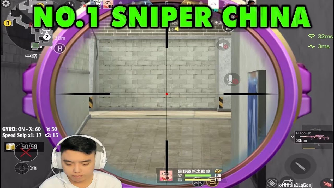 CrossFire: Legends LIVE🔴 Best Sniper China SoloQ Rank 11/1 - CF Mobile China