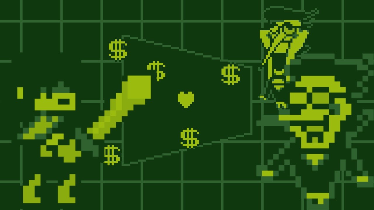 Deltarune - NOW'S YOUR CHANCE TO BE A - 8 bit Game Boy cover