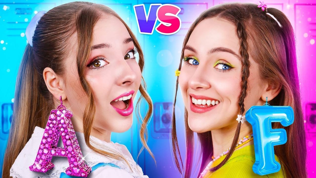 Quem Livrou-se da Professora Má? Nova Aluna vs Professora Má na Escola